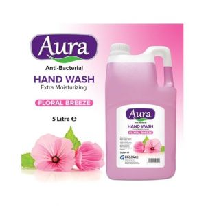 Aura Anti-Bacterial Handwash Floral Breeze 5 Litre