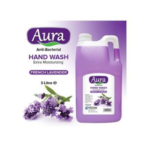 Aura Anti-Bacterial Handwash French Lavender 5 Litre