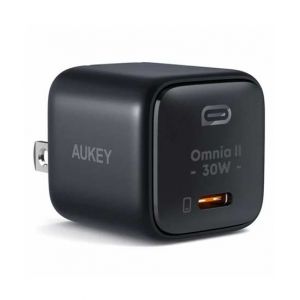 Aukey Omnia II 30W USB C PD Wall Charger - Black (PA-B1L)