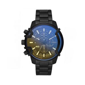 Diesel Griffed Chronograph Men's Watch Black (DZ4529)