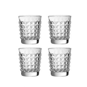 Premier Home Pyramid Glass Tumblers - Set Of 4 (1404798)
