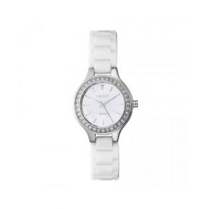 DKNY Ceramic Glitzy Women's watch White (NY8893)