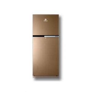 Dawlance Chrome Freezer-On-Top Refrigerator 11 Cu Ft Champaign (9160-WB-FH)