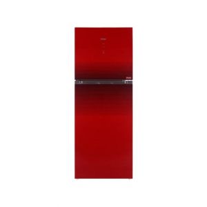 Haier Digital Inverter Freezer-On-Top Refrigerator 13 Cu Ft Red (HRF-398IDRT)