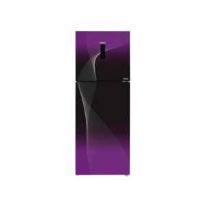 Haier Digital Inverter Glass Door Freezer-on-Top Refrigerator 12 Cu Ft (HRF-336IA)-Purple