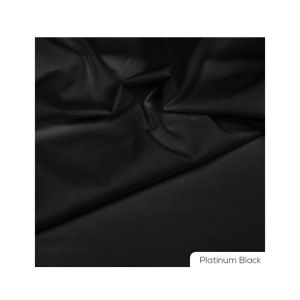 Zarar Bliss Wash n Wear Unstitched Suit For Men - Platinium Black