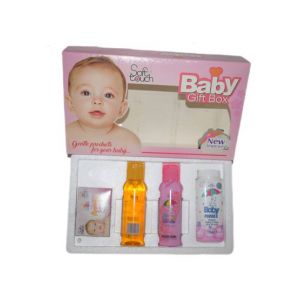 Soft Touch Baby Care Gift Box Pack Of 4 (KBC019)