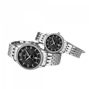 Naviforce Exlcusion Date Edition Watch For Couple Silver (nf-8040-c-6)
