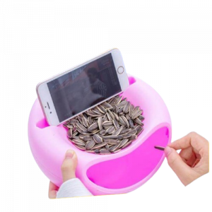Rg Shop 2 in1 Dry Fruits Bowl with Mobile Holder