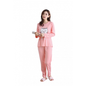 RG Shop Night Casual  Track Suit for Women-Pink