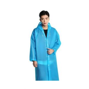 ShopEasy Unisex EVA Transparent Hoodie Raincoat