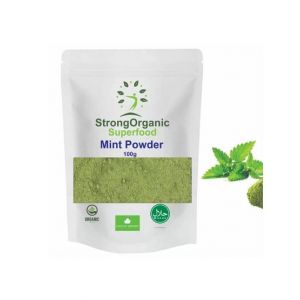 Organic Superfoods Mint Powder - 100gm