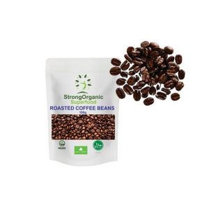 Organic Superfoods Roasted Coffee Beans - 100gm