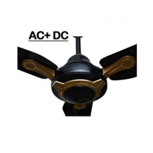 Universal AC+DC Magnum Ceiling Fan - Black