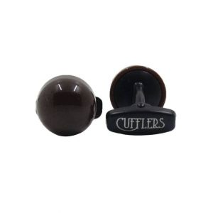 Cufflers Circle Designer Cufflinks CU-4022 – Brown