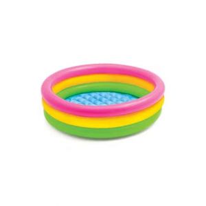 Intex 3 Ring Multicolor Portable Inflatable Swimming Pool (N11822332A)