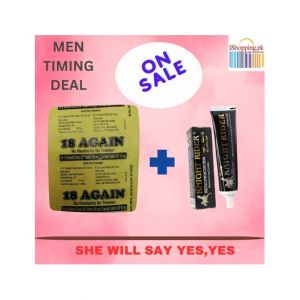 Health Hub Men Timing Delay Spray Cream Tablet Deal - 23