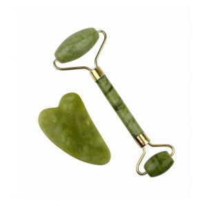 Genshirts Jade Roller and Gua Sha Set For Skin