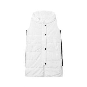 HnH Marketing Puffer Sleeve Less Jacket For Men White-12-13 Years