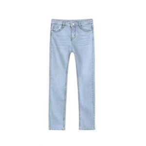 HnH Marketing Slim Fit Stretch Jeans For Kids-Sky Blue-1-2 Year