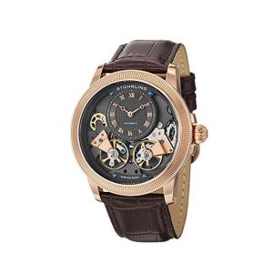 Stuhrling Original Gemini II Men's Watch Brown (368B.3345K54)