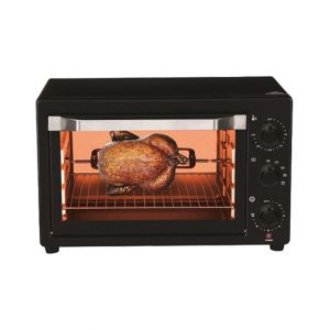 E-lite Oven Toaster 22 LTR Black (ETO-221R)
