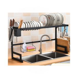 Easy Shop 2 In 1 Metal Dish & Sink Storage Rack