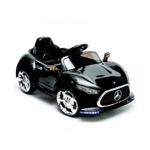 Easy Shop 2 in 1 Remote Control & Battery Operated Car For Kids Black