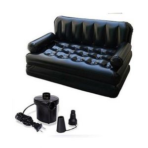 Easy Shop 5-In-1 Sofa Bed Black