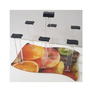Easy Shop Acrylic 6 Pcs Glass Holder Stand (1326)