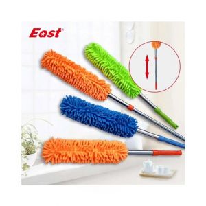Easy Shop Adjustable Dusting Stick With Microfiber Cloth
