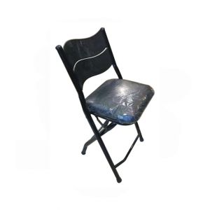 Easy Shop Coated Foam Mattress Folding Chair Black