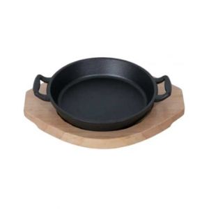 Easy Shop Die Cast Iron Stake Sizzler Plate 20 CM