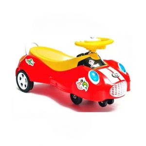 Easy Shop Dolphin Ride On Handle Running Car for Kids Red