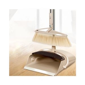 Easy Shop Effective Cleaning Broom Brush & Dust Pan Set