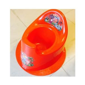 Easy Shop Elephant Shape Baby Potty Seat Red