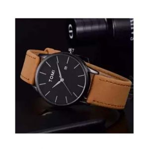 Easy Shop Fashionable Watch For Men Brown (1013)
