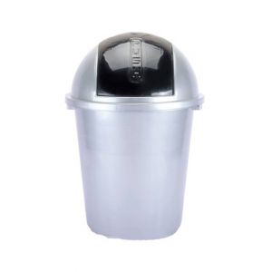Easy Shop Fiber 50 Ltr Garbage Dustbin with Puch Flap