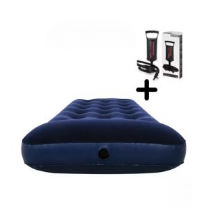 Easy Shop Inflatable Airbed Mattress With Manual Pump