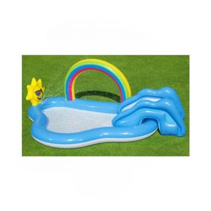 Easy Shop Inflatable Slide Play Center With Pump