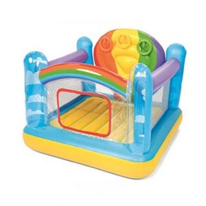 Easy Shop Inflatable Square Jumping Bouncer With Electric Pump