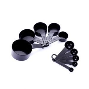 Easy Shop Measuring Spoon Pack Of 10 Black