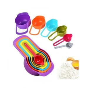 Easy Shop Measuring Spoon Set Multicolor Pack Of 6