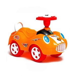 Easy Shop Mini Cooper Junior Ride On Push and Pull Kid's Car Orange