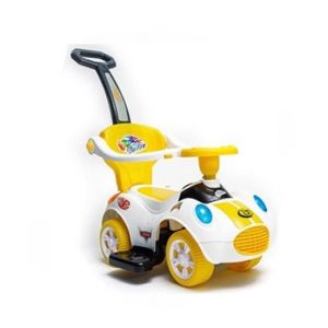 Easy Shop Mini Stroller And Push Car For Kids Yellow