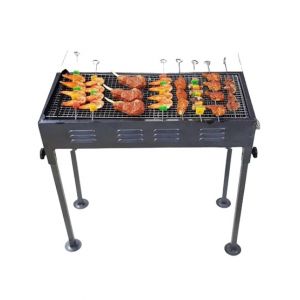 Easy Shop Portable Barbecue Stainless Steel Stove Grill Stand