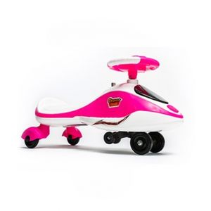 Easy Shop Ride On Swing Car For Kid's Pink