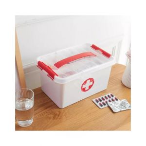 Easy Shop Two Portion First Aid Box