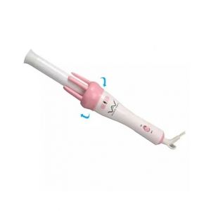 Easy Shop Automatic Rotating Hair Curler Pink