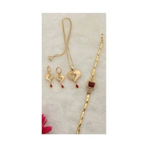 Effy Collections Gold Plated Jewellery Set (DC-167)